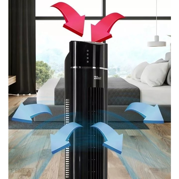 ვენტილატორი Zilan ZLN3444, 60W, Fan, Black