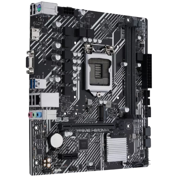 დედა დაფა Asus PRIME H510M-K, LGA 1200, DDR4, DIMM, 68GB