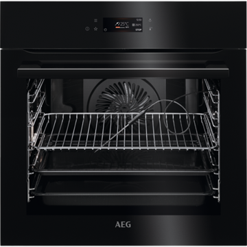 ჩასაშენებელი ღუმელი AEG BPE742380B, 3500W, 71L, Built-In, Black