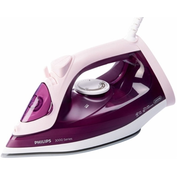 ორთქლის უთო Philips DST3020/30, 2200W, 300ML, Steam Iron, Pink/Purple