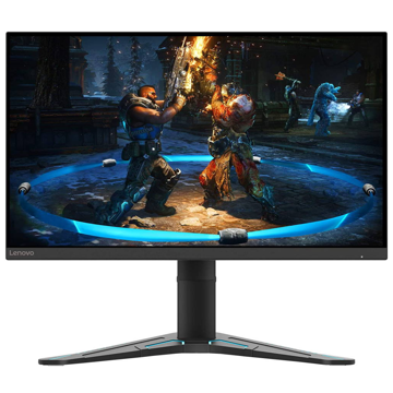 მონიტორი Lenovo 66CFGAC1EU G24-20, 23.8", Monitor, FHD, IPS, DP, HDMI, Black