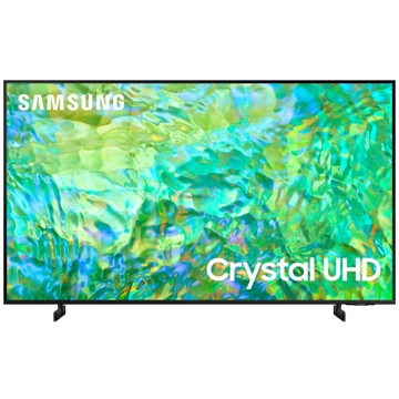 ტელევიზორი Samsung UE43CU8000UXRU, 43", 4K UHD, Smart TV, HDMI, USB, RJ-45, CI, WIFI, BT, Black