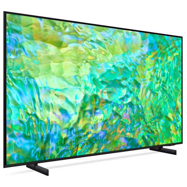 ტელევიზორი Samsung UE43CU8000UXRU, 43", 4K UHD, Smart TV, HDMI, USB, RJ-45, CI, WIFI, BT, Black