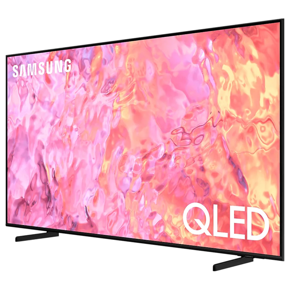ტელევიზორი Samsung QE50Q60CAUXRU, 50", 4K UHD, Smart TV, HDMI, USB, RJ-45, CI, WIFI, BT, Black