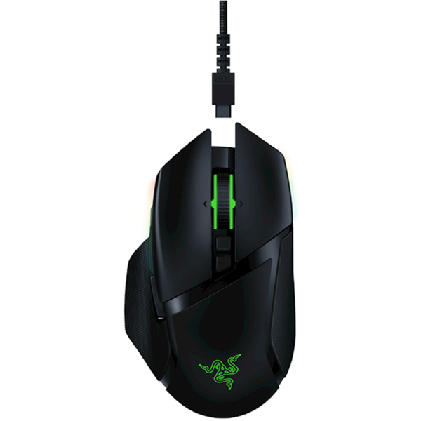 მაუსი Razer RZ01-03170100-R3G1-SO, Wireless, USB, RGB, Gaming Mouse, Black