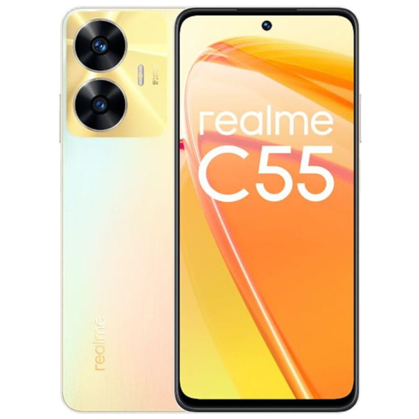 მობილური ტელეფონი Realme C55, 8GB, 256GB, Dual Sim, LTE, Gold