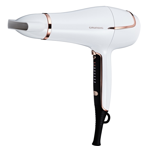 თმის საშრობი Grundig HD 7880, 2200W, Hair Dryer, White