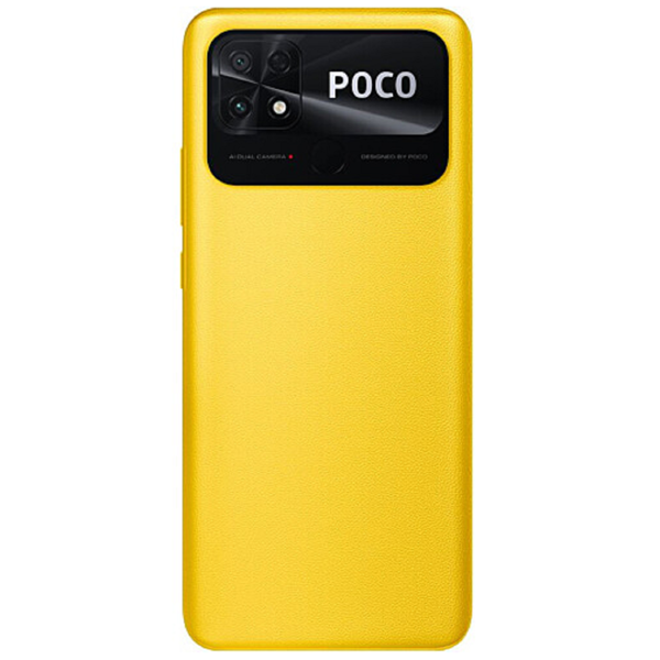 Xiaomi Poco C40, Global Version, 4GB, 64GB, Dual Sim, LTE, NFC, Yellow