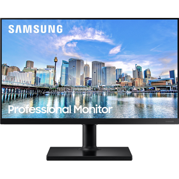 მონიტორი Samsung LF27T450FQIXCI, 27", Monitor, IPS, FHD, HDMI, USB, Black