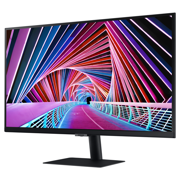 მონიტორი Samsung LS27A700NWIXCI ViewFinity S7, 27", Monitor, 4K UHD, IPS, HDMI, USB, DP, Black