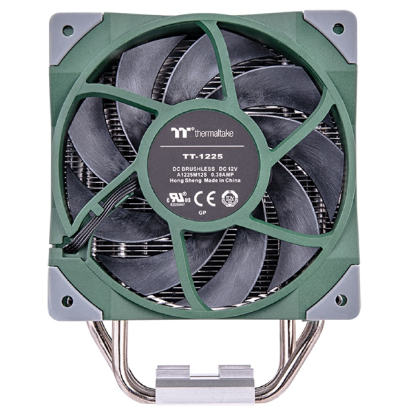 ქულერი Thermaltake CL-P075-AL12RG-A Toughair 510, 120mm, 2000RPM, Cooler, Green