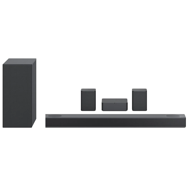 სახლის კინოთეატრი LG S75QR, 520W, USB, HDMI, Bluetooth, Soundbar, Black