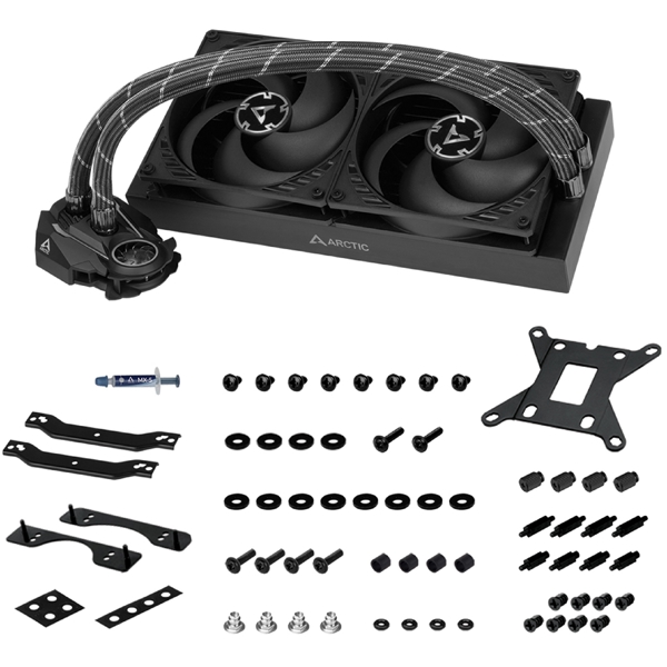 თხევადი გაგრილება Arctic ACFRE00066B, 140mm, 1700RPM, Liquid Cooling, Black