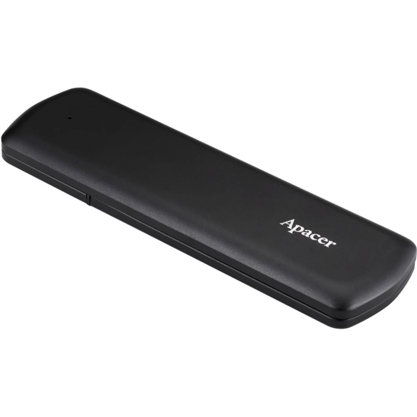 გარე მყარი დისკი Apacer AP1TBAS721B-1, 1TB, M.2, External HDD, M.2, USB 3.1, Black