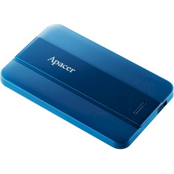 გარე მყარი დისკი Apacer AP1TBAC237U-1, 1TB, External HDD, 2.5'', USB 3.2, Blue