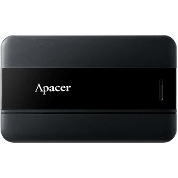 გარე მყარი დისკი Apacer AP1TBAC237B-1, 1TB, External HDD, 2.5'', USB 3.2, Black