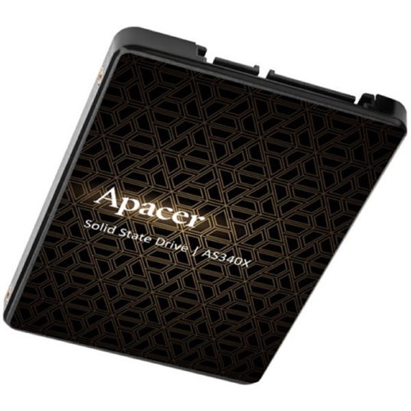 Apacer AP480GAS340XC-1, 480GB, 2.5", Internal Hard Drive, Black