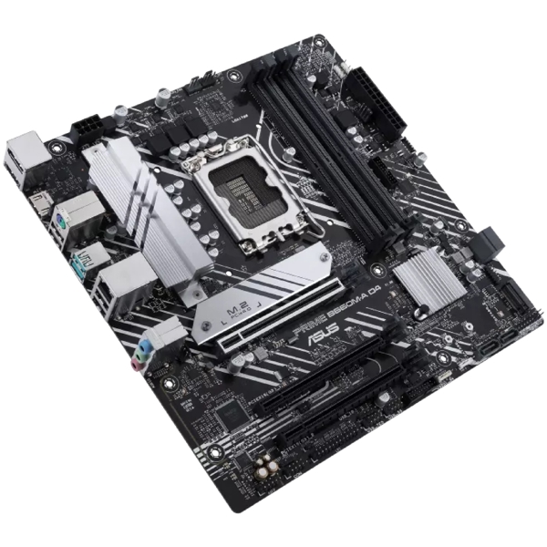 Asus B660M-A D4 Prime, LGA1700, DDR4, DIMM, 128GB