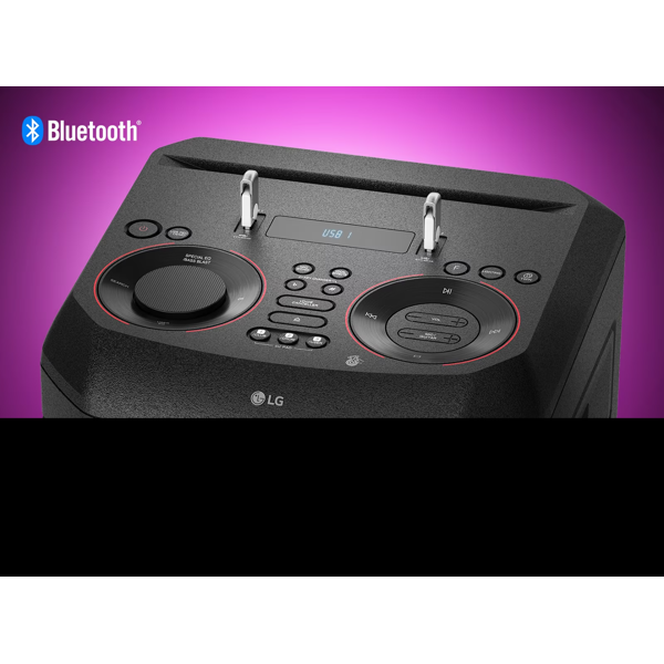 LG RNC9 XBOOM, Bluetooth, USB, 3.5mm, Speaker, Black