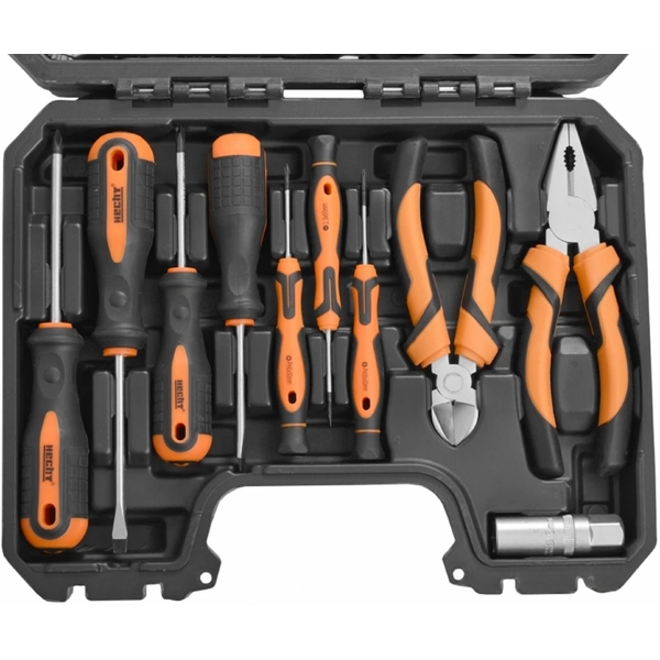 Hecht HECHT2076, 76Pcs, Tool Set, Black/Orange