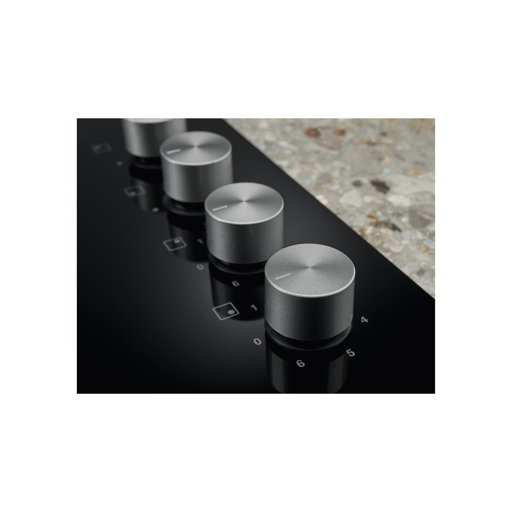 Built-in combined Cooktop Electrolux EGE6172NOK, Black