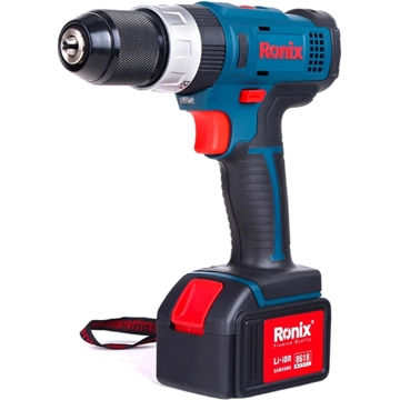 სახრახნისი Ronix 8618, 18V 1.5Ah, 1500Rpm, Blue