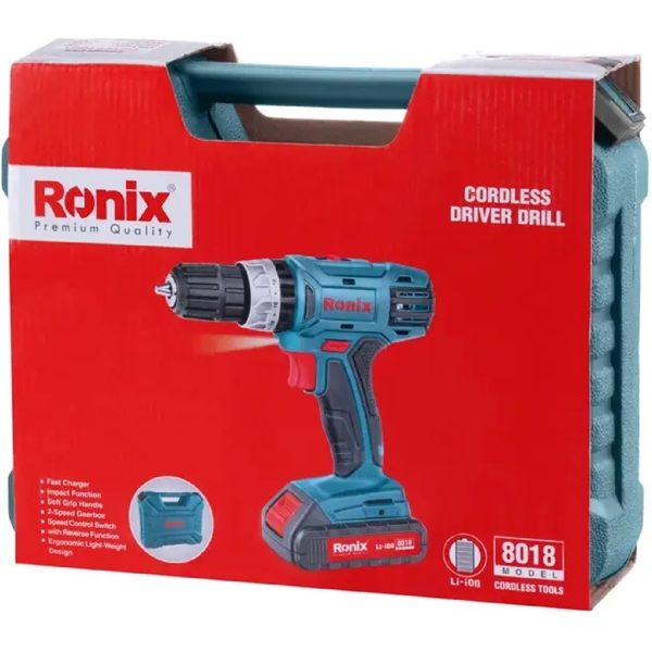 სახრახნისი Ronix 8018, 1500Rpm, Blue