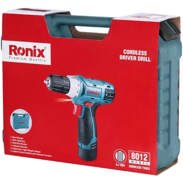 სახრახნისი Ronix 8012, 1500Rpm, Blue