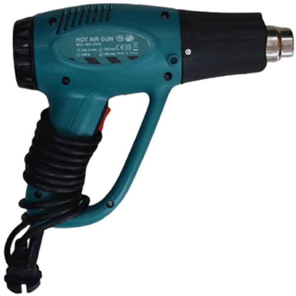 ელექტრო ფენი Meakida MD-2000, Heat Gun, Blue