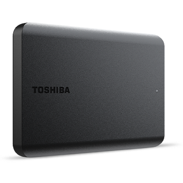 Toshiba HDTB510EK3AA Canvio Basics, 1TB, External HDD, 2.5", USB 3.2, Black