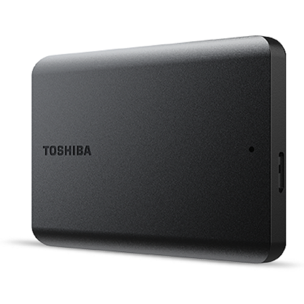 Toshiba HDTB510EK3AA Canvio Basics, 1TB, External HDD, 2.5", USB 3.2, Black