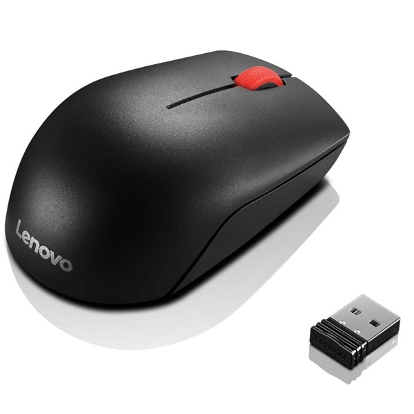 Lenovo 4Y50R20864/GE Essential, Wireless, USB, Mouse, Black