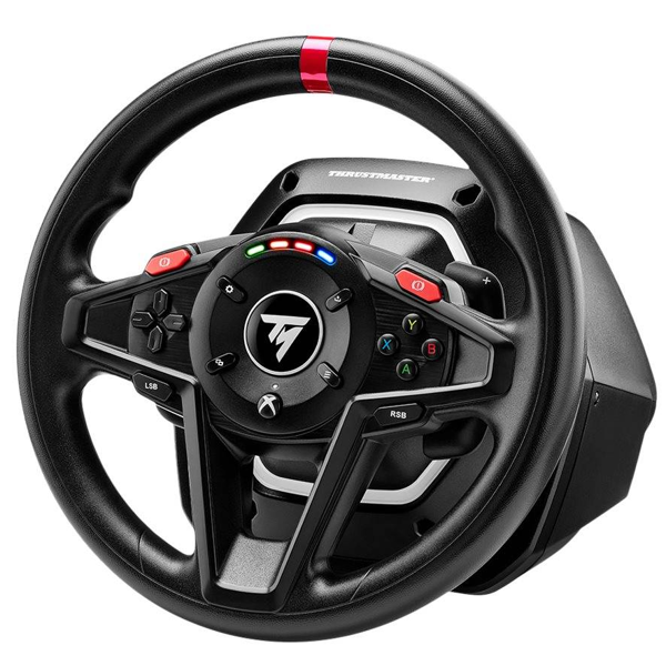 კომპიუტერული საჭე+პედლები Thrustmaster 4160781 T128-P, PS5, PS4, PC, Racing Wheel+Pedals, Black