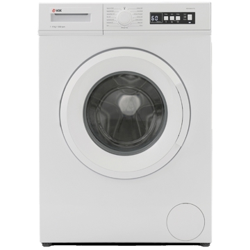 Vox WM1060-SYTD, 6Kg, D, 1000Rpm, Washing Machine, White