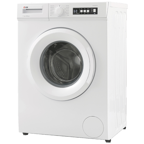 სარეცხი მანქანა Vox WM1060-SYTD, 6Kg, D, 1000Rpm, Washing Machine, White