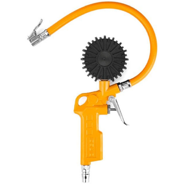 Dingqi 76001, Tire Pressure Gauge, Orange