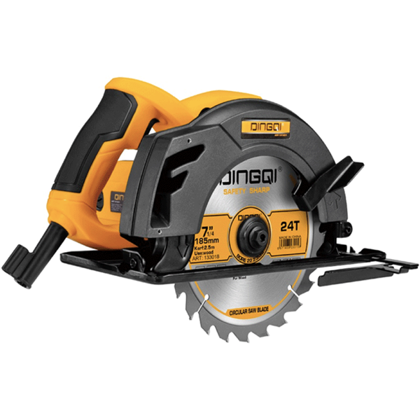 დისკური ხერხი Dingqi 101201, 1400W, 4200Rpm, 185mm, Black/Orange 