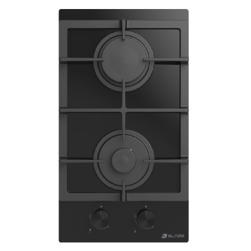 ჩასაშენებელი ქურის ზედაპირი Alneo 3032 GB, Built-in, Black