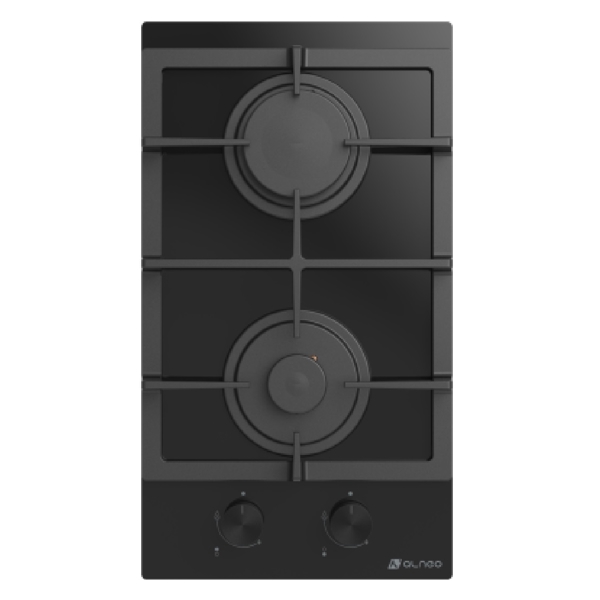 ჩასაშენებელი ქურის ზედაპირი Alneo 3032 GB, Built-in, Black