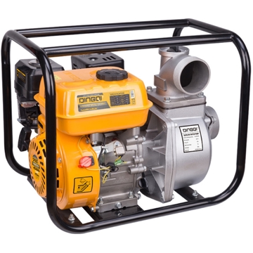 ბენზინზე მომუშავე ტუმბო Dingqi 104101, 5500W, 22L/min, Gasoline Pump, Orange