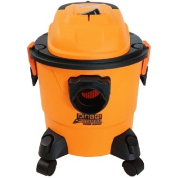 სამშენებლო მტვერსასრუტი Dingqi 1011015, 1200W, 15L, Construction Vacuum Cleaner, Black/Orange