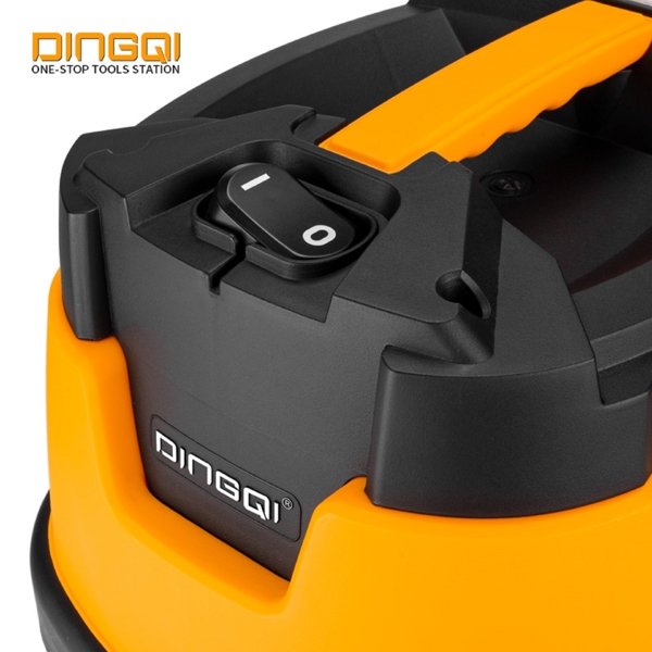 სამშენებლო მტვერსასრუტი Dingqi 1011030, 1600W, 30L, Construction Vacuum Cleaner, Silver/Orange