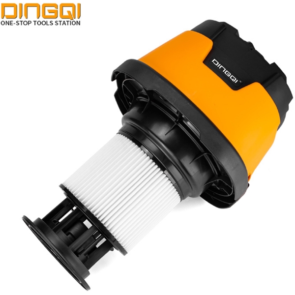 სამშენებლო მტვერსასრუტი Dingqi 1011030, 1600W, 30L, Construction Vacuum Cleaner, Silver/Orange