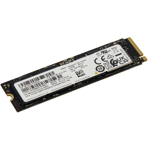 მყარი დისკი Samsung MZVL2512HCJO-00B00 PM9A1, 512GB, M.2, Internal Hard Drive