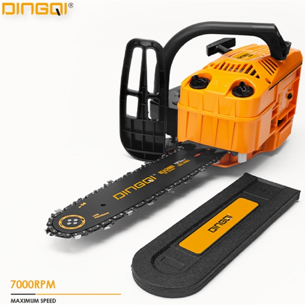 Dingqi 45012, Petrol Chainsaw, Black/Orange