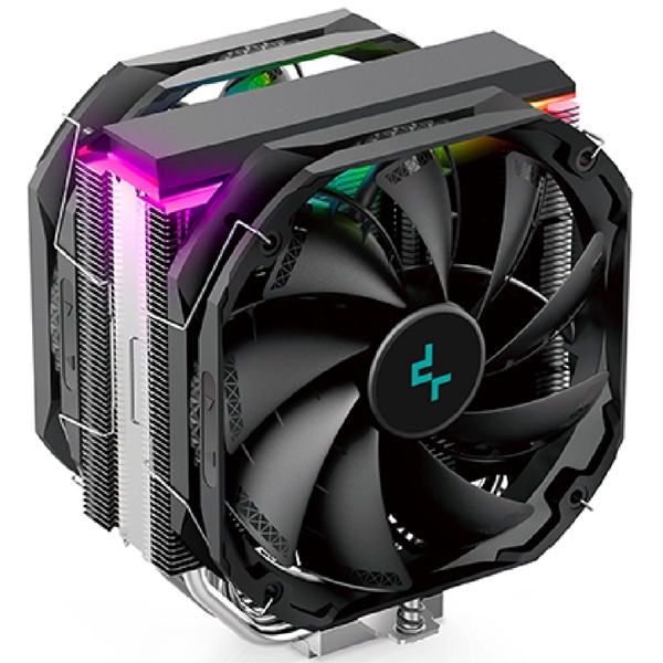 ქულერი Deepcool AS500 PLUS, LED, 140mm, 1200RPM, Cooler, Black