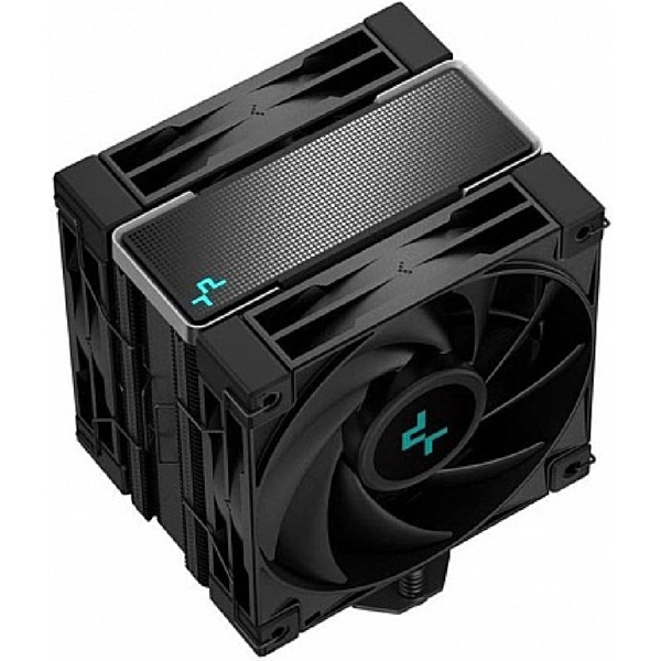 ქულერი Deepcool AK400 ZERO DARK PLUS, 120mm, 1650RPM, Cooler, Black