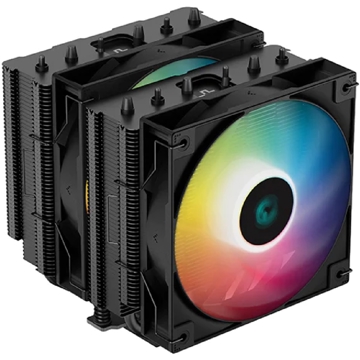 ქულერი Deepcool AG620 BK A-RGB, LED, 120mm, 1850RPM, Cooler, Black