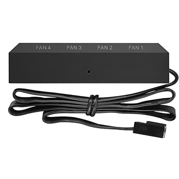 DeepCool FH-04, 4-port Fan Hub, Black