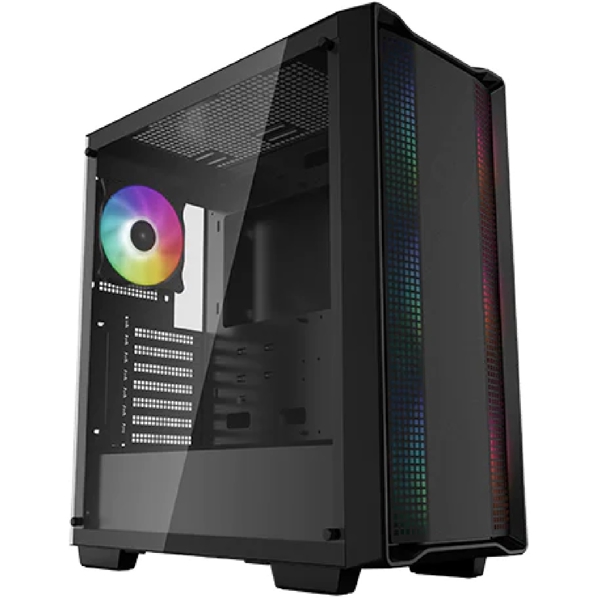 ქეისი Deepcool CC560 ARGB, Computer Case, MidT, MicroATX, Mini-ITX, USB3.0, USB2.0, Black